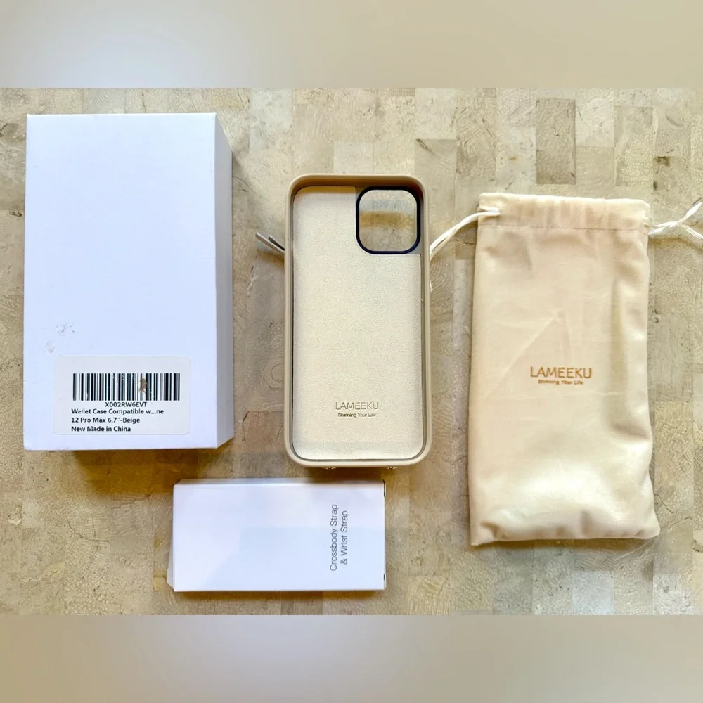 LAMEEKU Wallet Case‎ iPhone 12 Pro 6.7